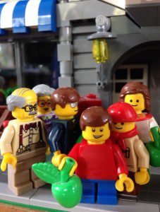 My Instagram post for Rosh Hashanah, the Jewish New Year, featured the Sachs family of Little Brick Township.