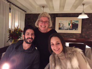 We discovered that Diane Rankin Vanelli, who's the co-owner along with husband Cesare Vanelli, is a native of Texas! A road near Houston's international airport is named for her family.