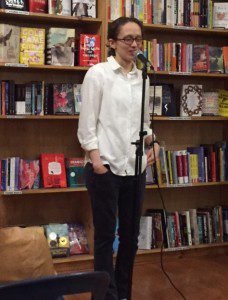 I was back at Bluestockings last month to hear Meagan Brothers read from and talk about her acclaimed Weird Girl and What's His Name.