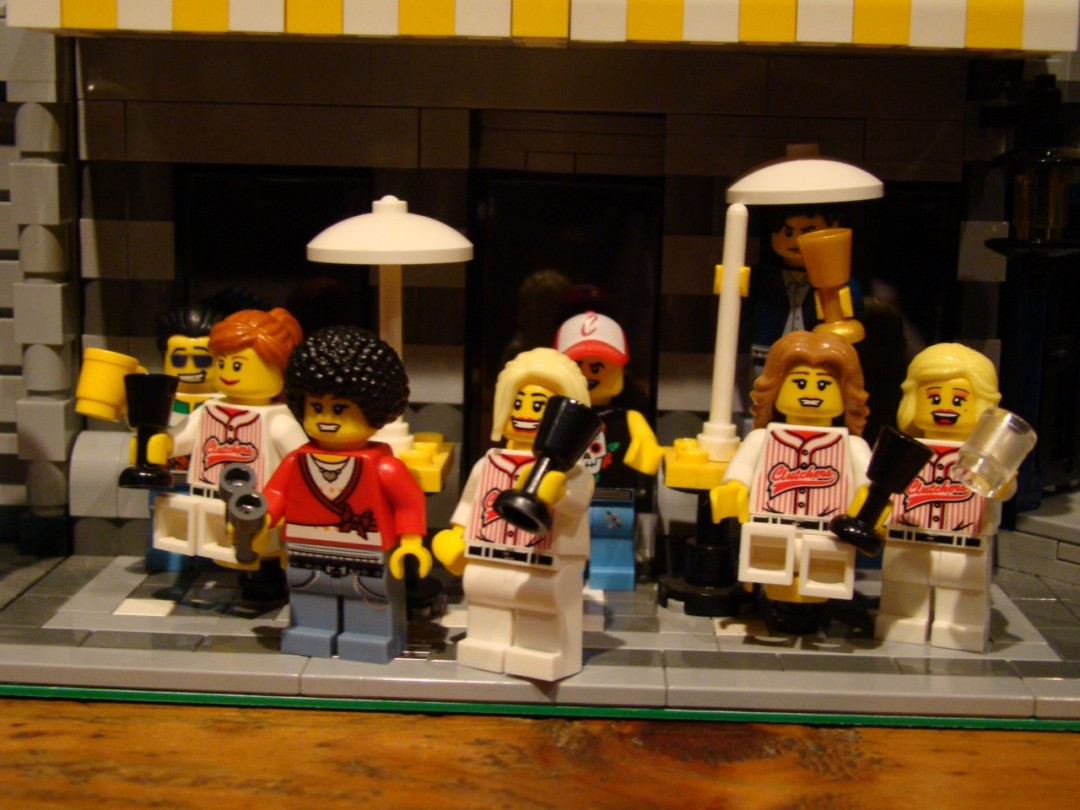 The softball team from the suburbs and their friends party all night after winning the championship.