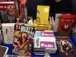 The CBLDF sold a selection of bestselling graphic novels and limited-edition prints to support its efforts against censorship.