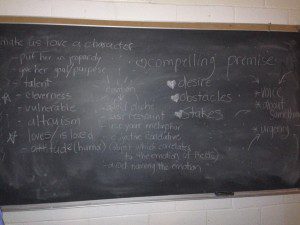 Notes on character likability from a workshop. This was the biggest craft issue I explored in my time at VCFA.