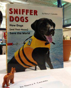 Wannabee the Dog wishes she could be in the book, but her molded plastic nose just isn't good enough.