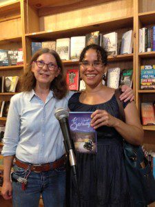 With author and activist for diversity in children's literature Zetta Elliott, who asked great questions.