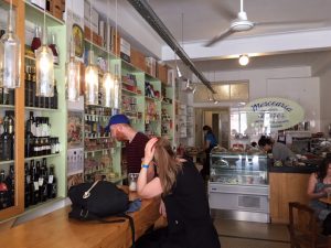 The interior of Mercearia das Flores, where Sandra found many gifts to bring back to her husband and friends.