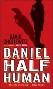A historical novel from Germany that traces the rise of the Nazis from the perspective of two friends, one who then discovers he's part Jewish.